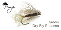 CADDIS DRY FLY PATTERNS