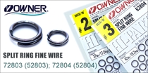 72803/72804 Split Ring Fine Wire