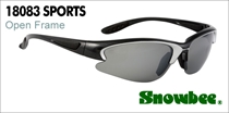 18083 Sports Open Frame Polirized Sunglasses 