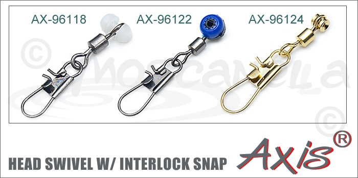 Изображение Axis AX-96118; AX-96122; AX-96124 Head Swivel w/ Interlock Snap