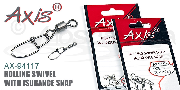 Изображение Axis AX-94117 Rolling Swivel With Insurance Snap